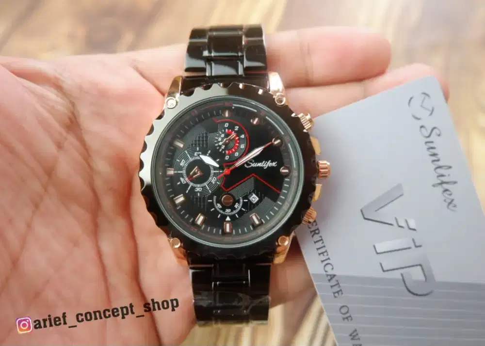 NEW STOCK! Jam tangan rantai original cowok