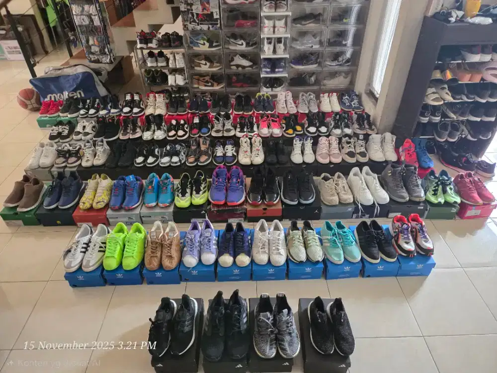 Jual koleksi Sepatu Basket, Running, sneakers, hrg mulai 120rban aja