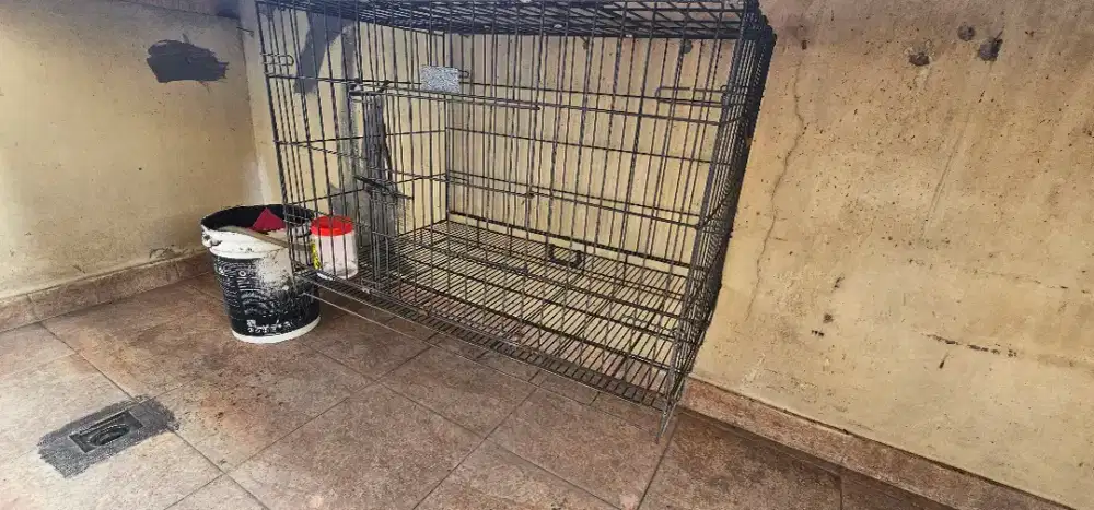 Dijual kandang anjing merk octagon besar ukuran 90