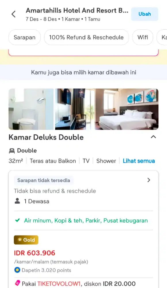 Voucher Hotel Batu
