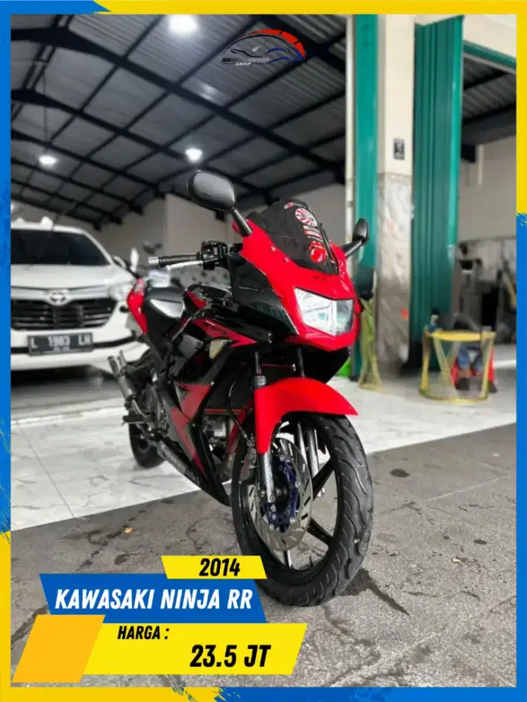 KAWASAKI NINJA RR 2014 MURAH POLL BOSSKU HIKMAH MOTOR KEPUH MALANG