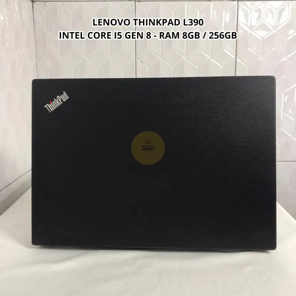 Thinkpad L390 Core i5 Gen 8 - RAM 8GB/256GB Cocok untuk Mahasiswa