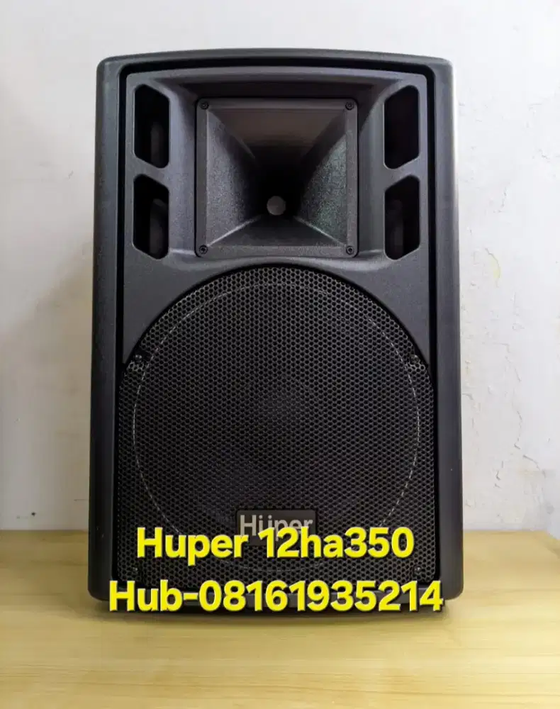 Speaker huper 12 ha350 active  12in new garansi resmi