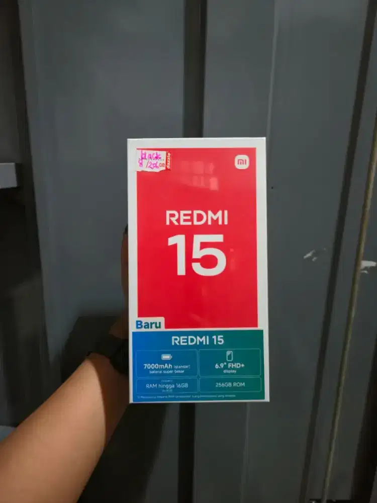 Redmi 15 8/256 new