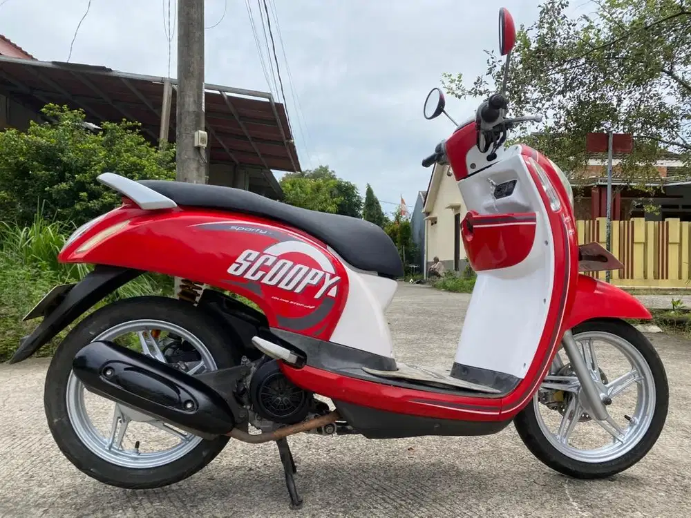58@:PAJAK OF1X F KAB SCOOPY SPORTY MERAH