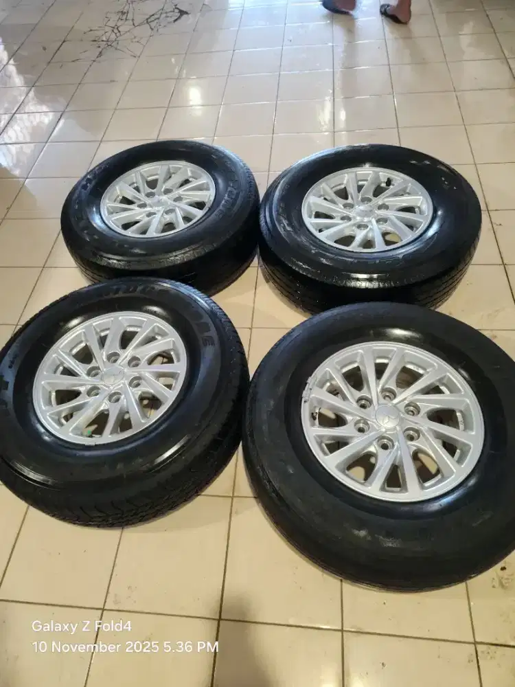 Velg R16 oem/asli pajero tahun 2018 komplit ban 265/70/R16