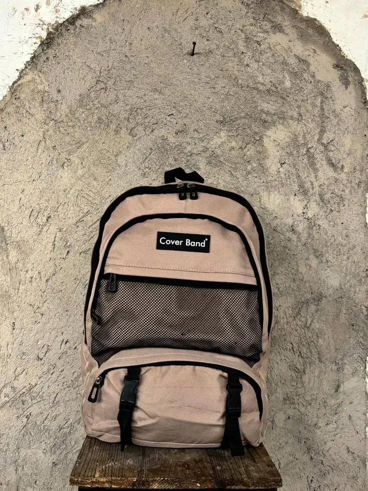 Backpack Cover Band | Tas Sekolah | Ransel Pria 22L | Tas Besar