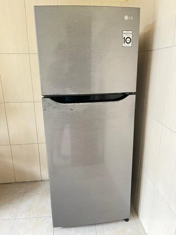 Kulkas LG inverter dingin, bagus