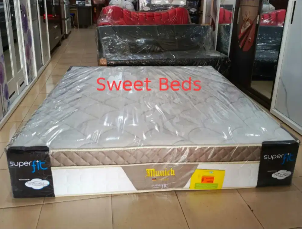 springbed comforta munich ukuran 160x200cm tebal 35cm