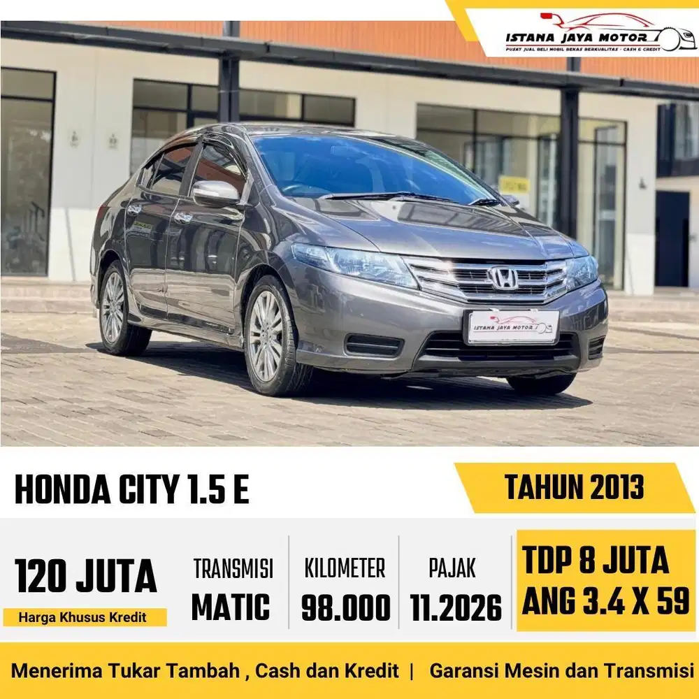 TANGAN 1 Honda City E Automatic 2013