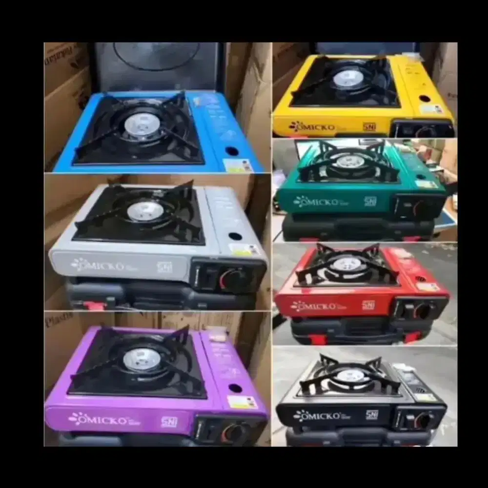 KOMPOR PORTABLE 2IN1 (BARU)