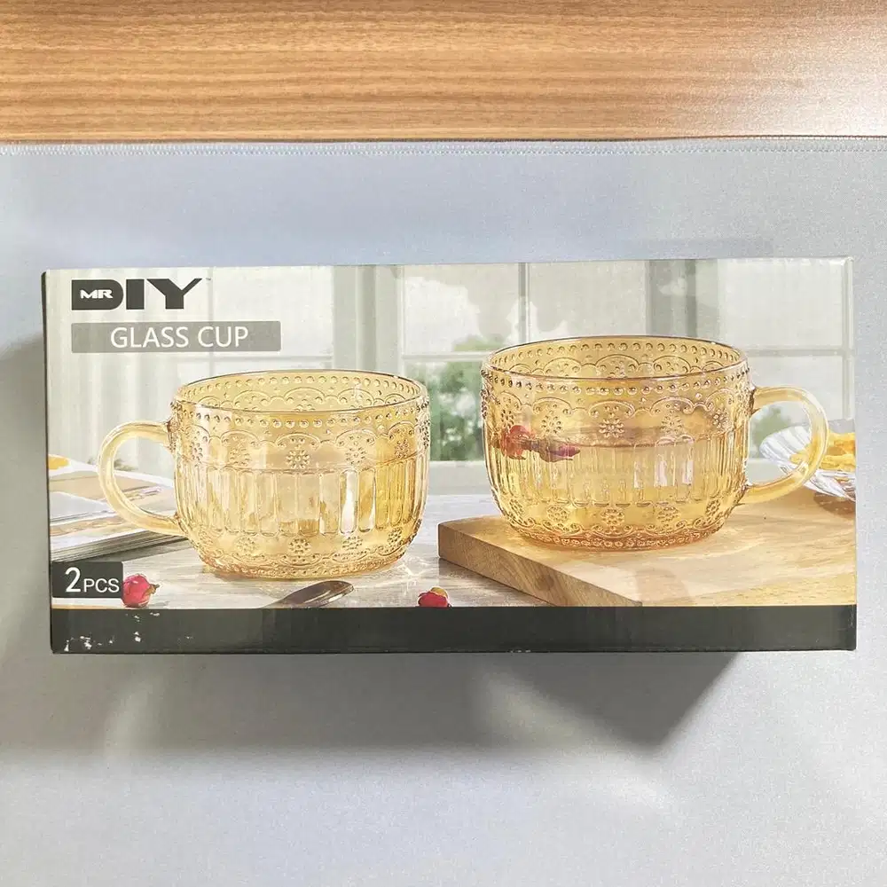 Gelas Kaca MR DIY