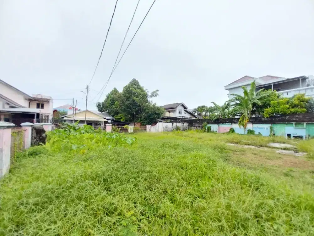 DIJUAL TANAH LUAS + BONUS RUMAH CAMBAI AGUNG BASUKI RAHMAT PALEMBANG