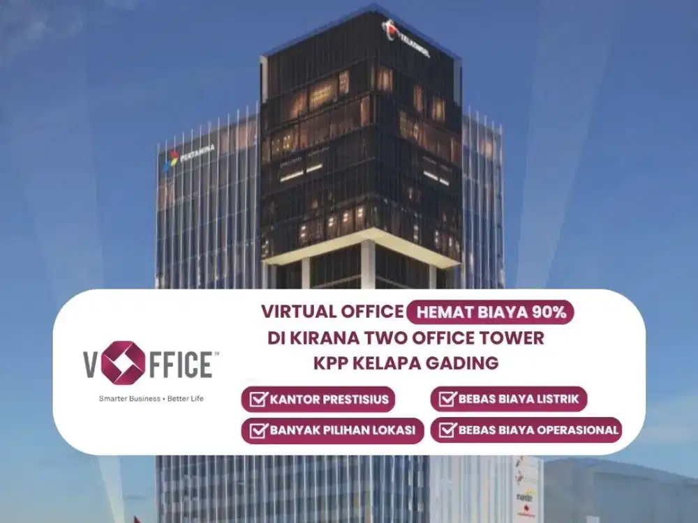 SEWA KANTOR VIRTUAL JAKARTA UTARA AREA KELAPA GADING