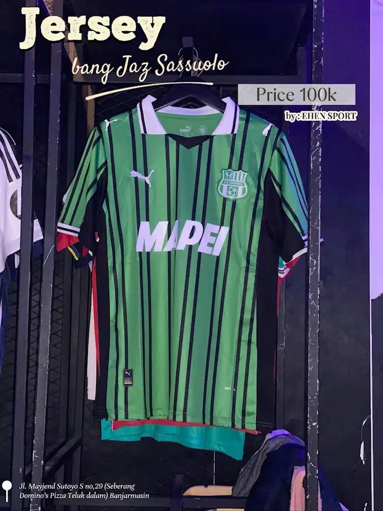 Jersey bang jay sassuolo