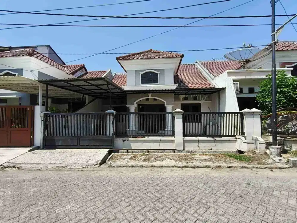 jual cepat rumah Wiguna siap huni sudah galvalum, tidak banjir