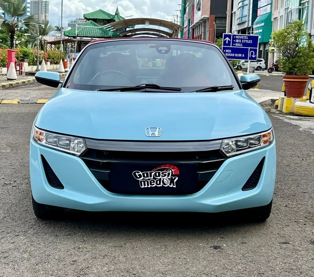 Honda S660 S 660 Cabriolet Turbo 2015 Antik Low KM Murah bekas Genap
