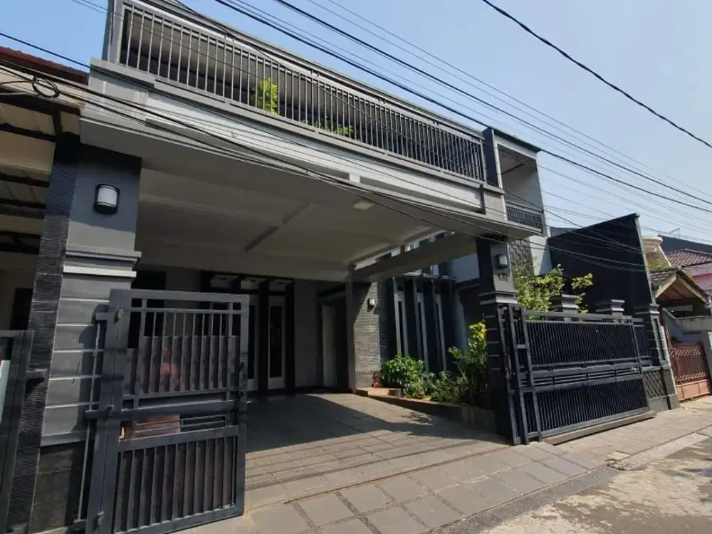 MEWAH SEMI FURNISHED Luas 260 Rumah Pondok Kelapa Jakarta Timur