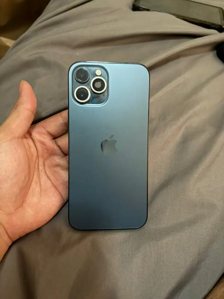 iphone 12 promax ibox indo 256gb pacific blue