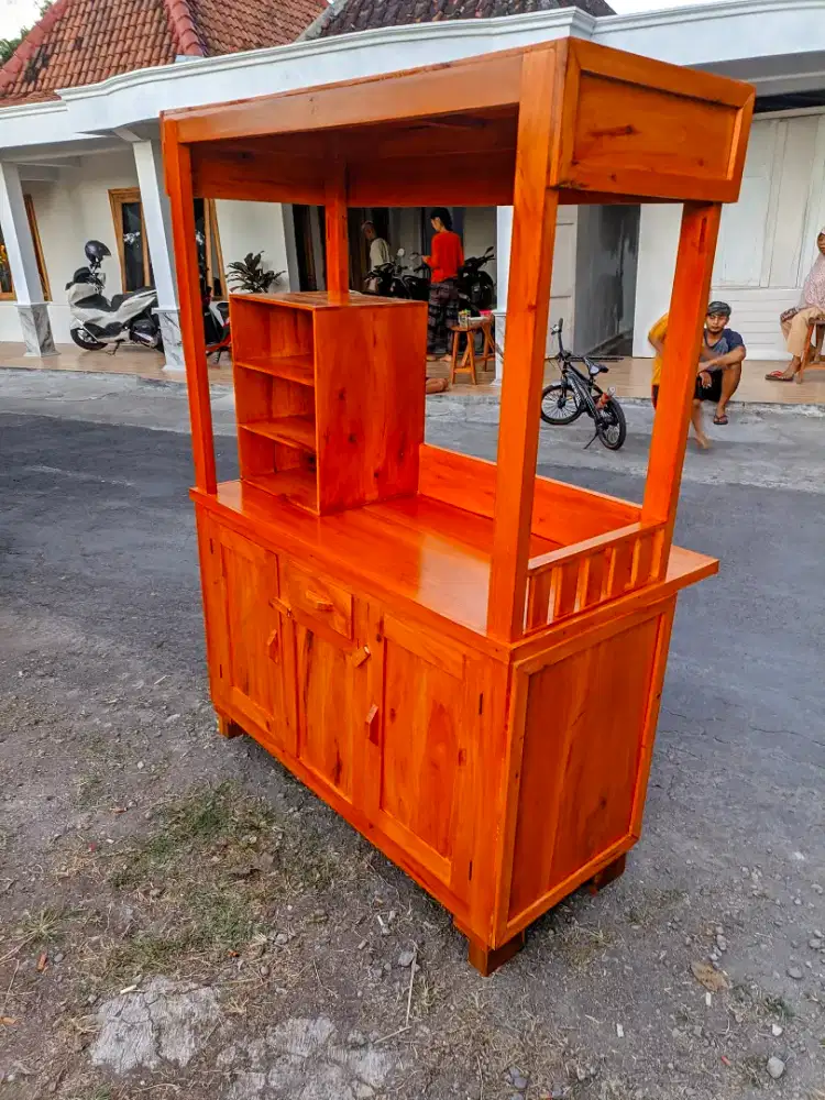 TERMURAH , Gerobak Dimsum , Gerobak mie ayam , Gerobak angkringan Dll