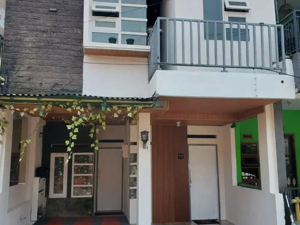 Dijual Rumah 3 Lantai Siap Huni Minimalis Lokasi di Komplek Cluster Bali 2 Kiaracondong Bandung
