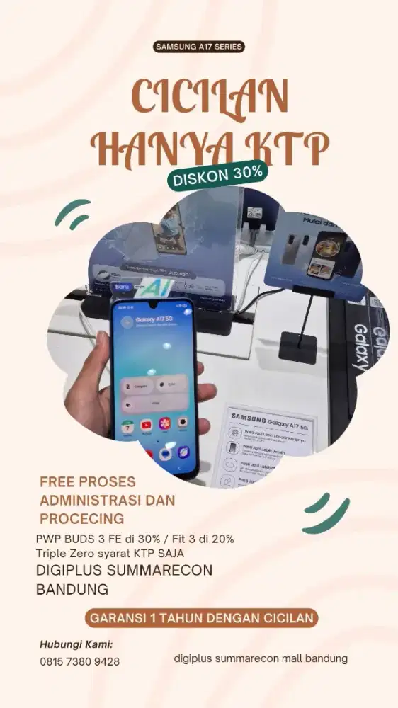 samsung digiplus summareconmall bandung lantai satu samping sosiola