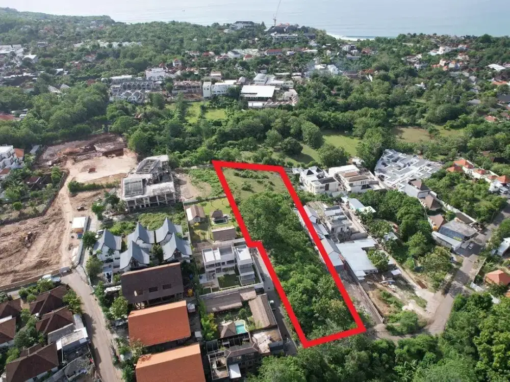 Tanah Ocean View Pantai Bingin Pecatu Kuta Selatan Badung Bali