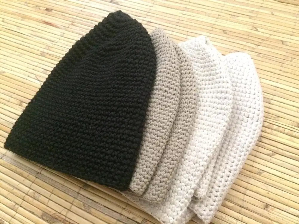 ⚪️ Peci Cap/Kopiah Rajut Ukuran Besar Jumbo Berkualitas