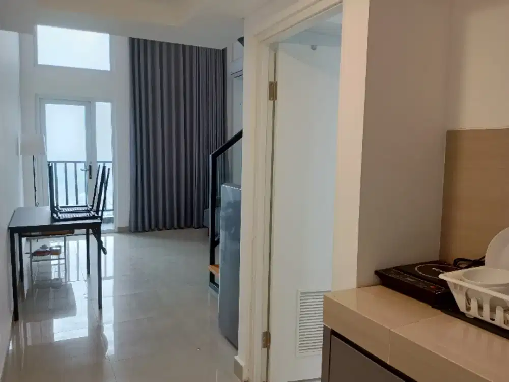 Disewakan Unit The Venetian Serpong – 1BR Furnish, Lokasi Strategis