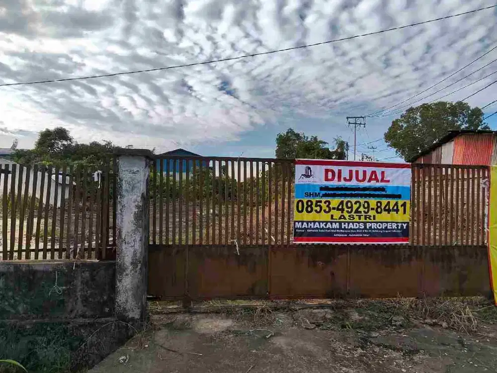 workshop & 2 ha dijual