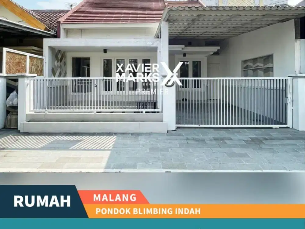 Rumah Siap Huni di PBI Araya Blok Depan Blimbing Malang