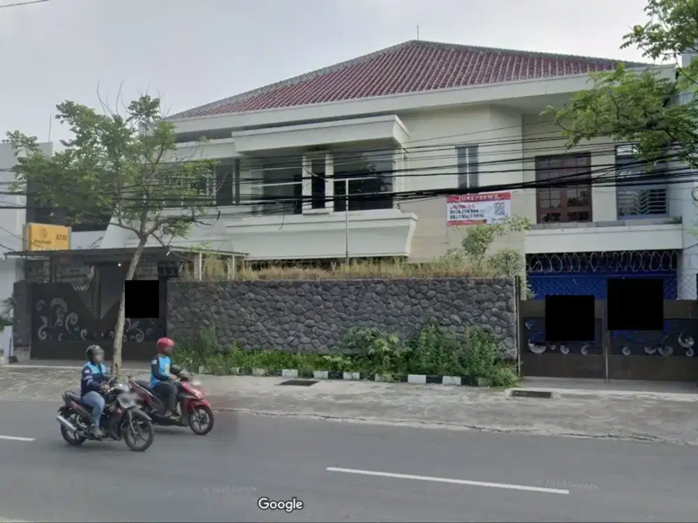 Rumah Komersial Nol Jalan Cocok Untuk Kantor & Bank di Jl. Raya Jemur Andayani dekat Jemursari, Rungkut, Kutisari, Wonocolo, Siwalankerto, Raya A Yani