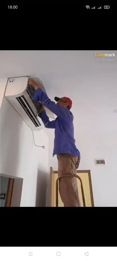 Jasa servis AC kulkas mesin cuci kompa air dll bergaransi