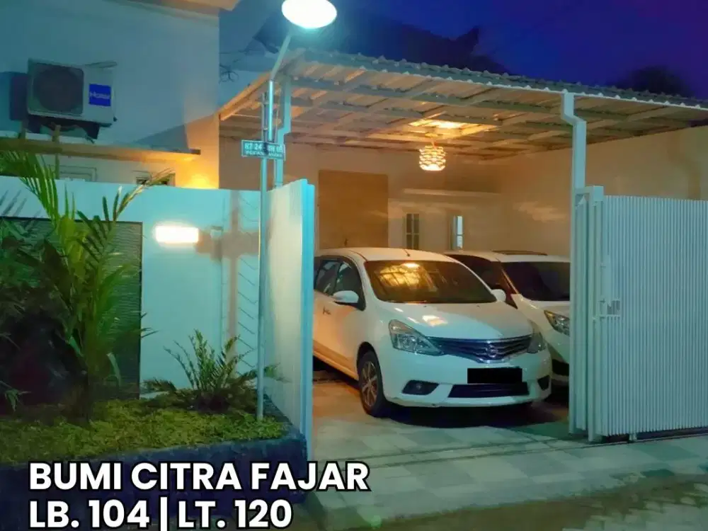 Rumah Sidoarjo Kota di Bumi Citra Fajar Dekat Pintu Tol