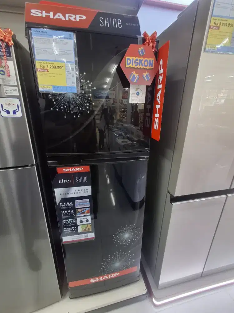 Promo Cicilan 0% Kulkas Sharp 237 L