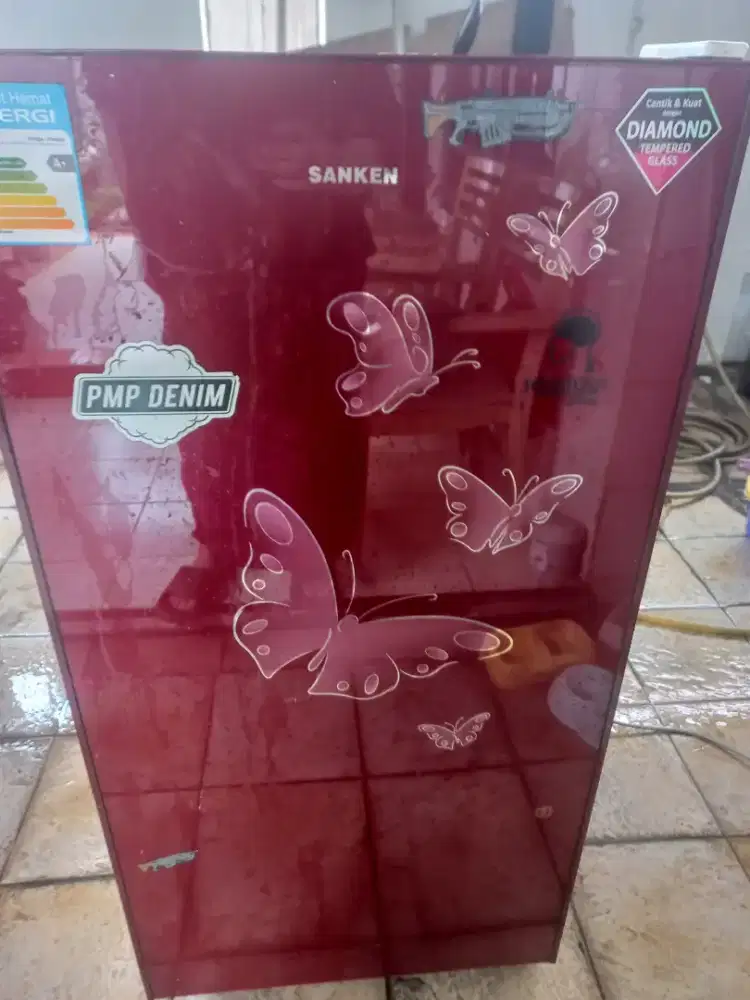 Jual Lemari Es Sanken Second