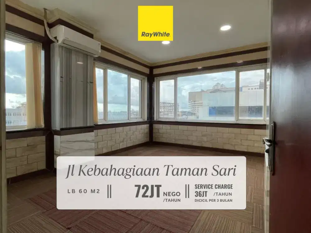 Small Office Space murah disewakan di Taman Sari, Jakarta Barat