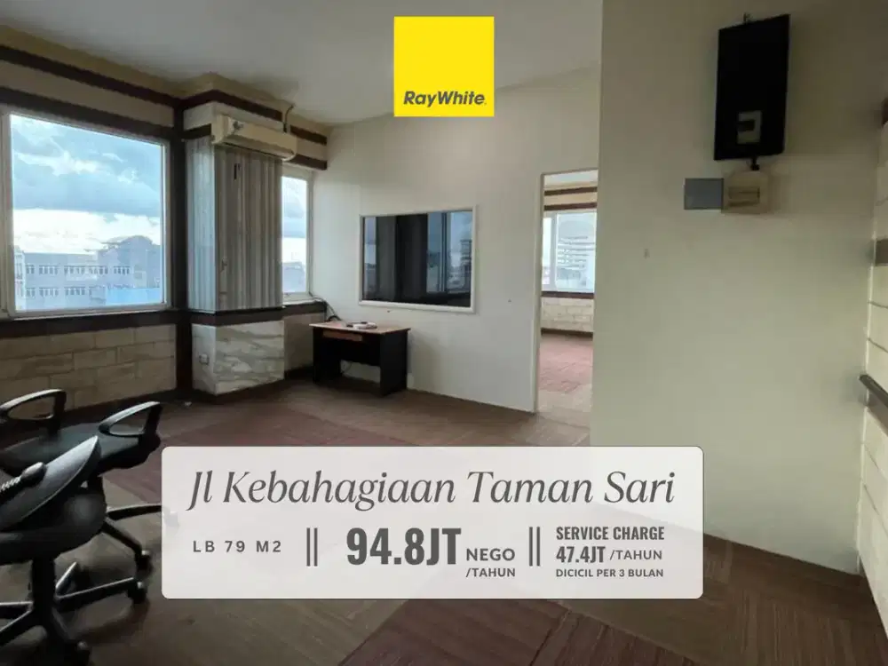 Small Office Space murah disewakan di Taman Sari, Jakarta Barat