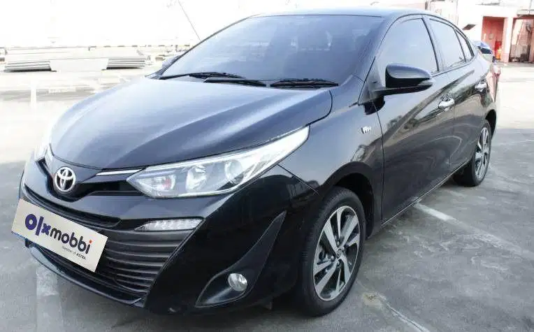 TDP 8,JT Toyota Vios 1.5 G Bensin-AT Hitam 2020