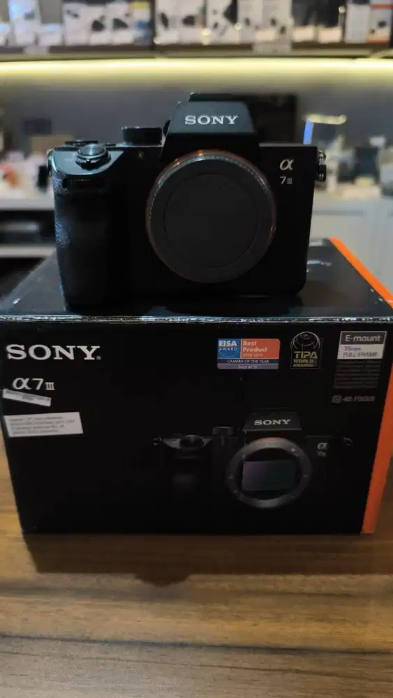 Sony A7III Body Only Mirrorless Digital Camera