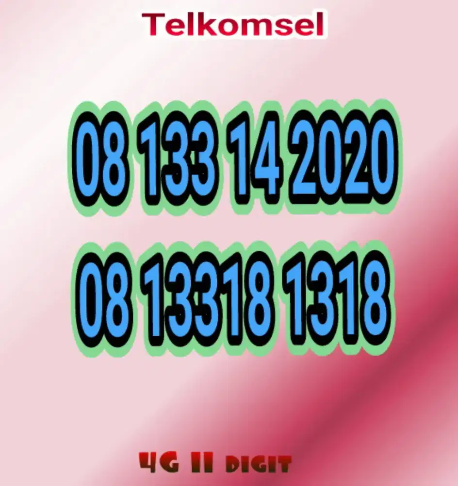 Perdana simpati cantik rapi mudah diingat