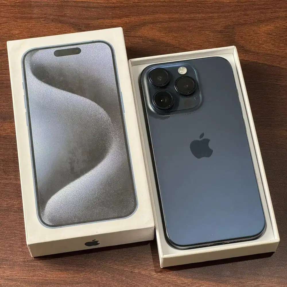 iPhone 15 PRO 128GB [ Blue Titanium ] Inter All Operator