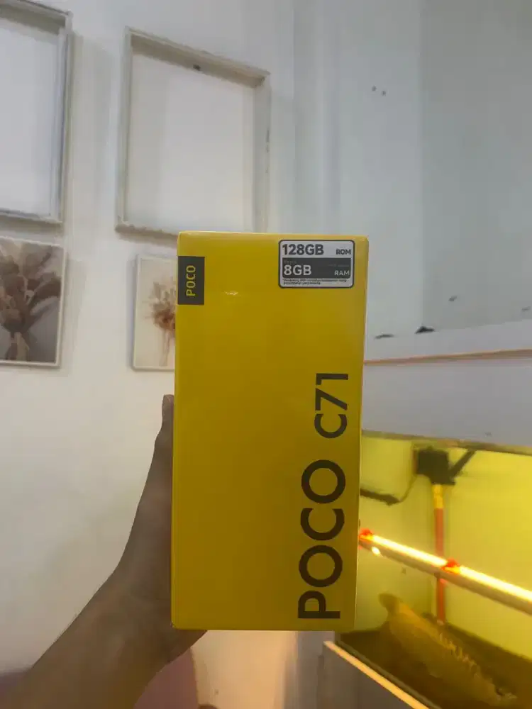 POCO C71 4/128GB GARANSI RESMI HARGA GLOSIR!!