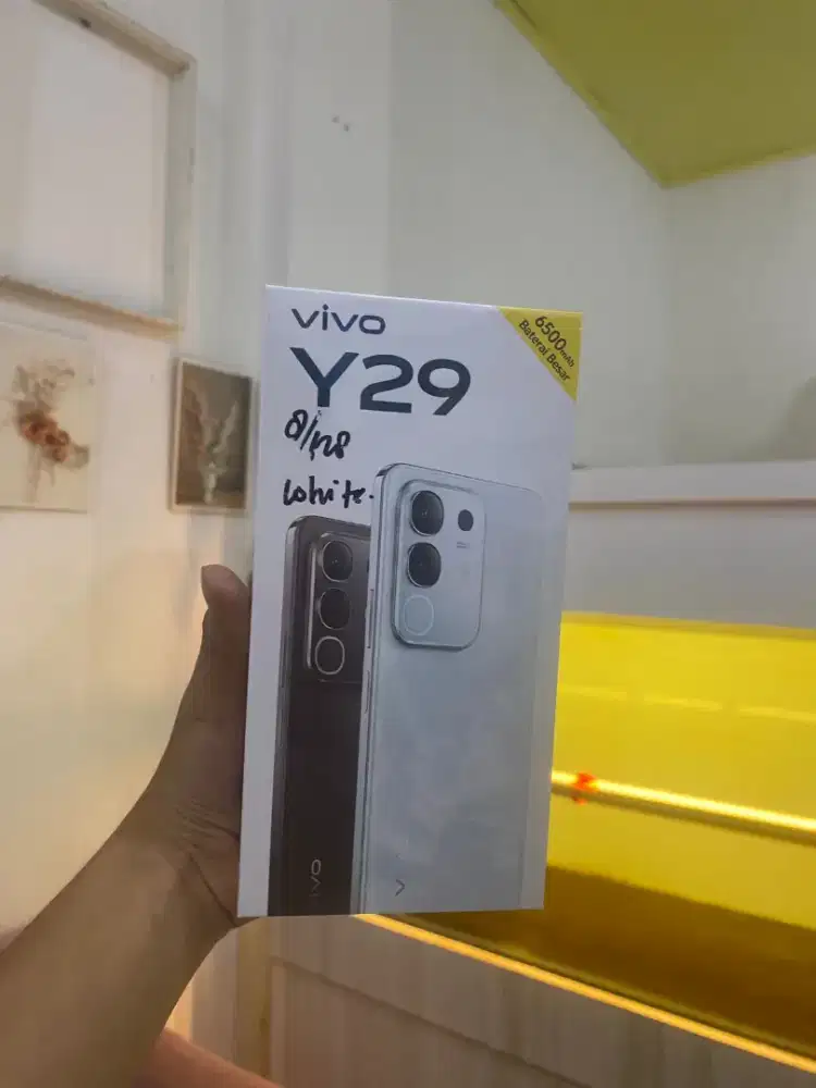 VIVO Y29 8/128GB GARANSI RESMI HARGA GLOSIR