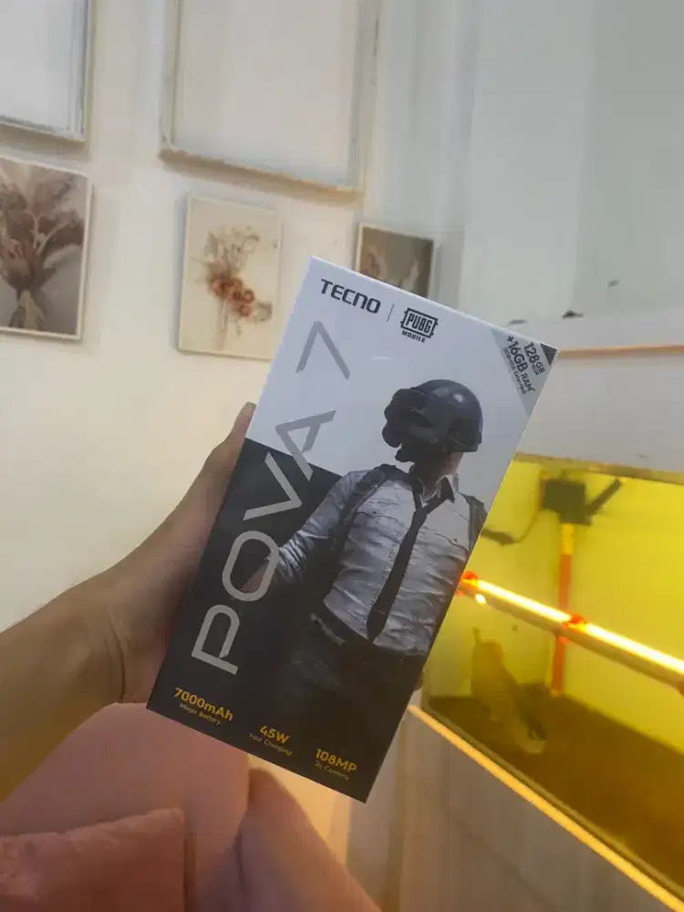 TECNO POVA 7 8/128GB GARANSI RESMI HARGA GLOSIR!!