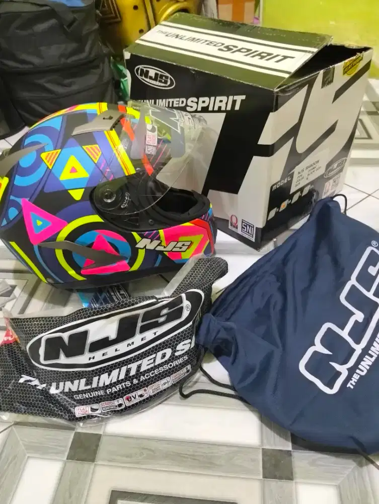 Helm full face NJS COSMIC size M