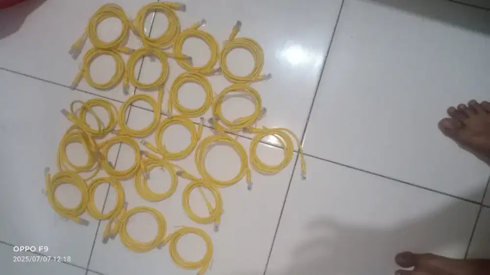 Kabel LAN Wifi ke Computers, LAPTOP, Ruter