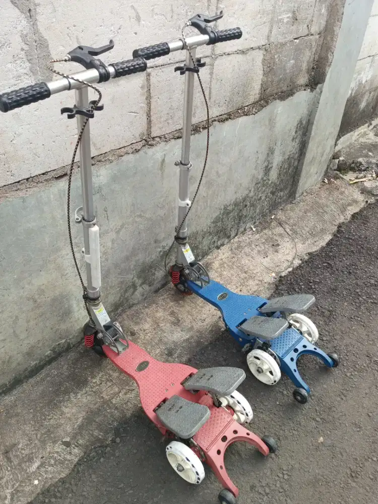 Scoter genjot+rem tangan