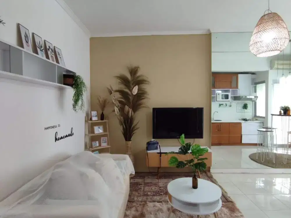 Dijual Apartemen Sudirman Park 2BR Full Furnished View Selatan