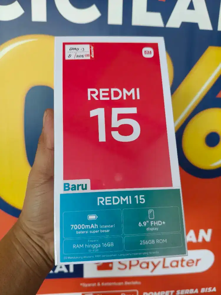 New Redmi 15 8/256Gb